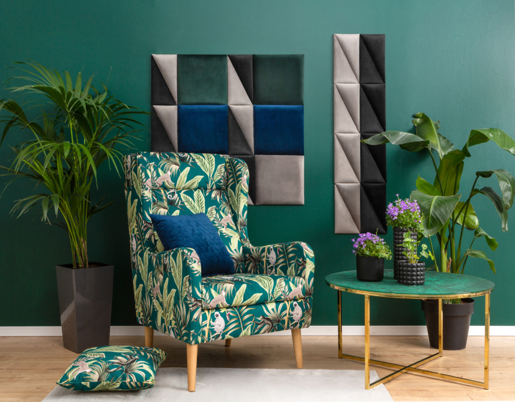 9033 PANELE TAPICEROWANE+fotel Geta+MT_ACT-STO_XANA_80-GREEN